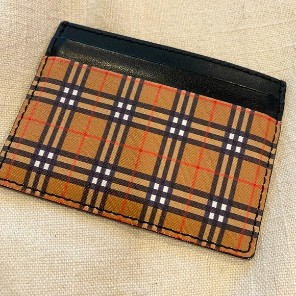 Burberry Other - BURBERRY Tartan Card Holder